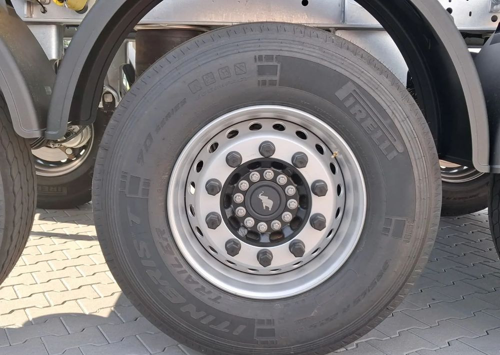 New Tipper semi-trailer Schmitz Cargobull Wywrotka stalowa 25m3, Klapa zewnętrzna: picture 8