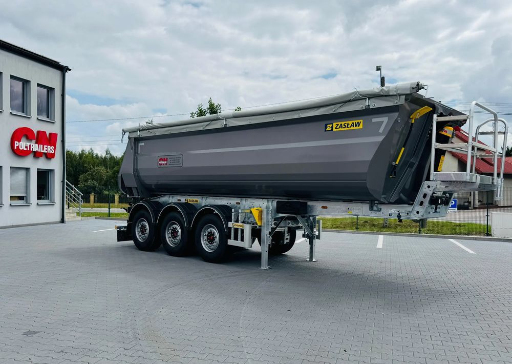 Zaslaw NOWY MODEL, CAŁA HARDOX 500 24/27m3 - Tipper semi-trailer: picture 3 Zaslaw NOWY MODEL, CAŁA HARDOX 500 24/27m3 - Tipper semi-trailer: picture 3