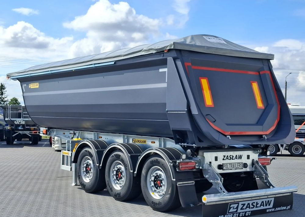 Zaslaw NOWY MODEL // Elektryczna plandeka // CAŁA HARDOX 500 24/27m3 - Tipper semi-trailer: picture 3 Zaslaw NOWY MODEL // Elektryczna plandeka // CAŁA HARDOX 500 24/27m3 - Tipper semi-trailer: picture 3