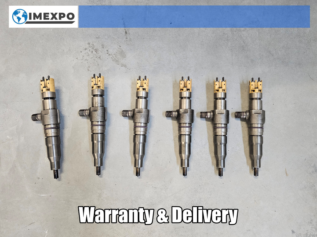 MERCEDES-BENZ ATEGO MP4 EURO 6 / INJECTORS SET / OM936 / A9362187007 - Injector: picture 1 MERCEDES-BENZ ATEGO MP4 EURO 6 / INJECTORS SET / OM936 / A9362187007 - Injector: picture 1