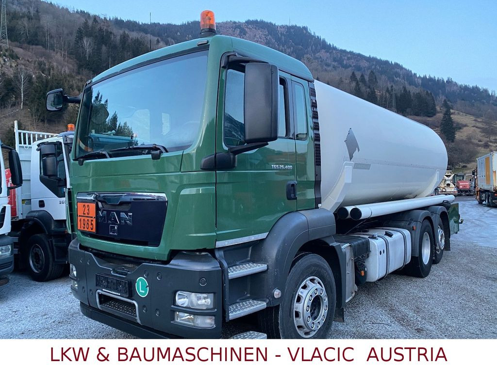 MAN TGS 26.400 Gastankwagen mit Pumpe und Wage22000L - Tank truck: picture 1 MAN TGS 26.400 Gastankwagen mit Pumpe und Wage22000L - Tank truck: picture 1