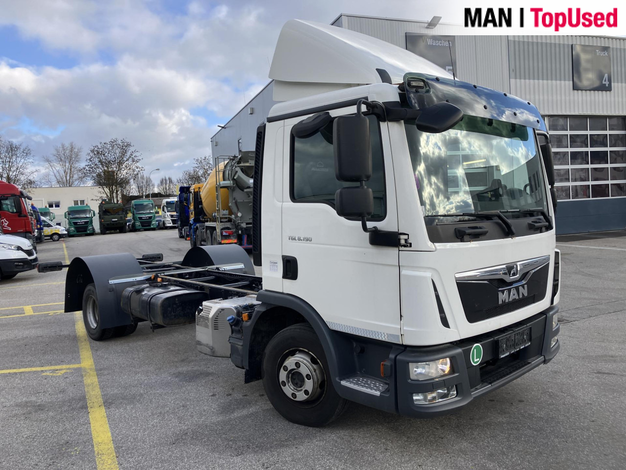 MAN TGL 8.190 4X2 BL - Cab chassis truck: picture 1 MAN TGL 8.190 4X2 BL - Cab chassis truck: picture 1