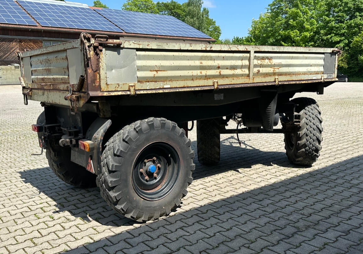 Unimog Anhänger 3 Seitenkipper Müller Mitteltal KD - Tipper trailer: picture 5 Unimog Anhänger 3 Seitenkipper Müller Mitteltal KD - Tipper trailer: picture 5