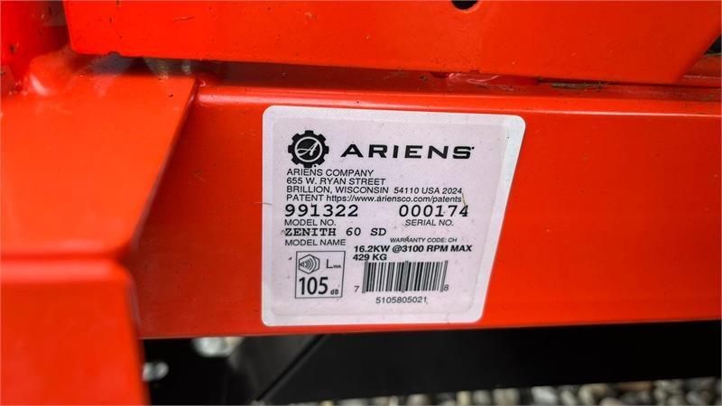 Ariens Zenith 60 SD Top professionel maskine med stor 2 c - Municipal tractor: picture 2 Ariens Zenith 60 SD Top professionel maskine med stor 2 c - Municipal tractor: picture 2