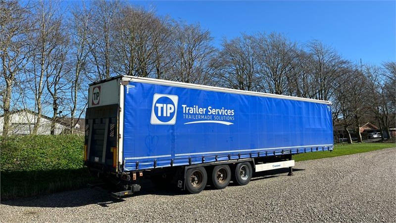 Krone Sættevogn med lift i bag SDP 27 eLB4-CS med lift i - Curtainsider semi-trailer: picture 3 Krone Sættevogn med lift i bag SDP 27 eLB4-CS med lift i - Curtainsider semi-trailer: picture 3