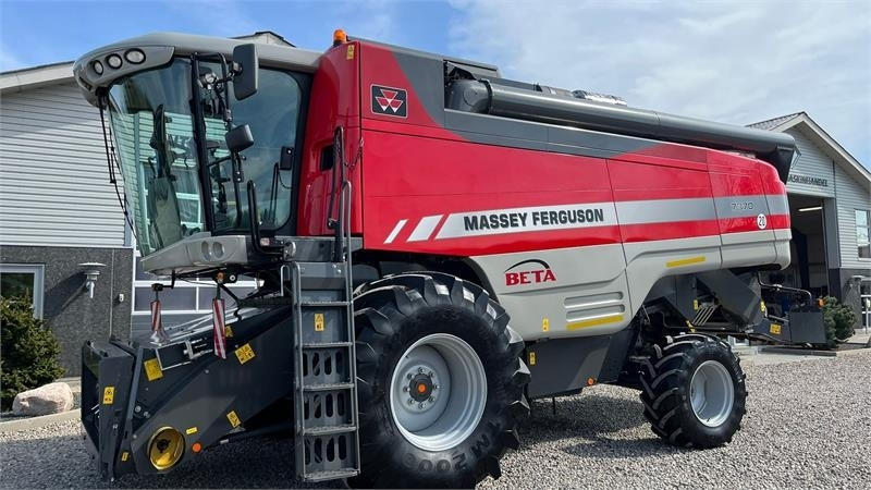 Combine harvester Massey Ferguson 7370 BETA. Gårdmaskine med kun 1080 motortimer. Me: picture 23