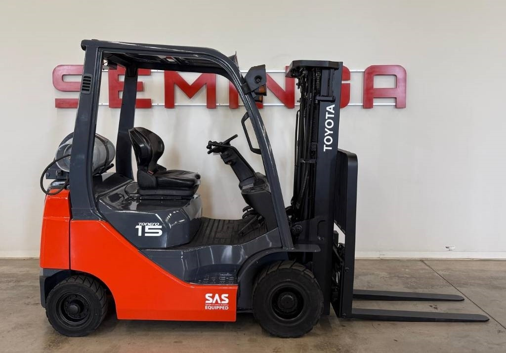 Toyota 10989 - 02-8FGF15  - LPG forklift: picture 2 Toyota 10989 - 02-8FGF15  - LPG forklift: picture 2