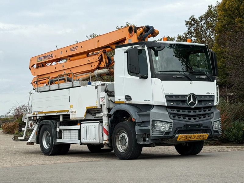 Mercedes-Benz Arocs 2236 PUMI/BETONPOMP!!BETONPUMPE 2017!!SERMAC 4Z27!! only 862 hours!! - Concrete pump truck: picture 1 Mercedes-Benz Arocs 2236 PUMI/BETONPOMP!!BETONPUMPE 2017!!SERMAC 4Z27!! only 862 hours!! - Concrete pump truck: picture 1