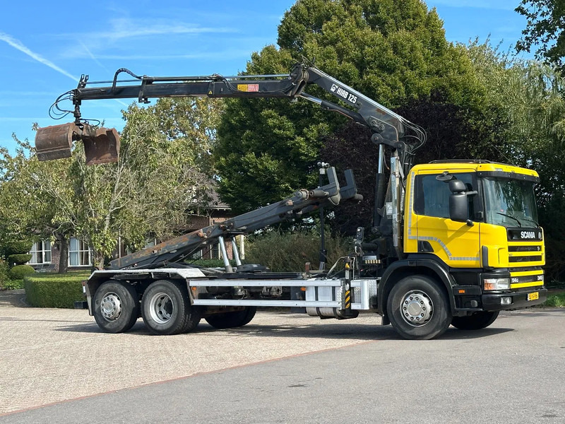 Scania R114-340 6x2 !!KRAAN/CONTAINER/KABEL!!MANUELL!! - Cable system truck, Crane truck: picture 3 Scania R114-340 6x2 !!KRAAN/CONTAINER/KABEL!!MANUELL!! - Cable system truck, Crane truck: picture 3