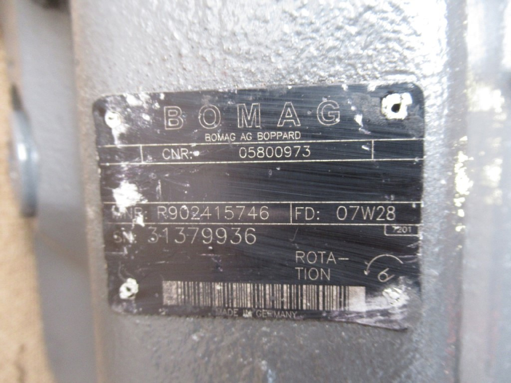Bomag 5800973 - - Hydraulic pump for Construction machinery: picture 5 Bomag 5800973 - - Hydraulic pump for Construction machinery: picture 5