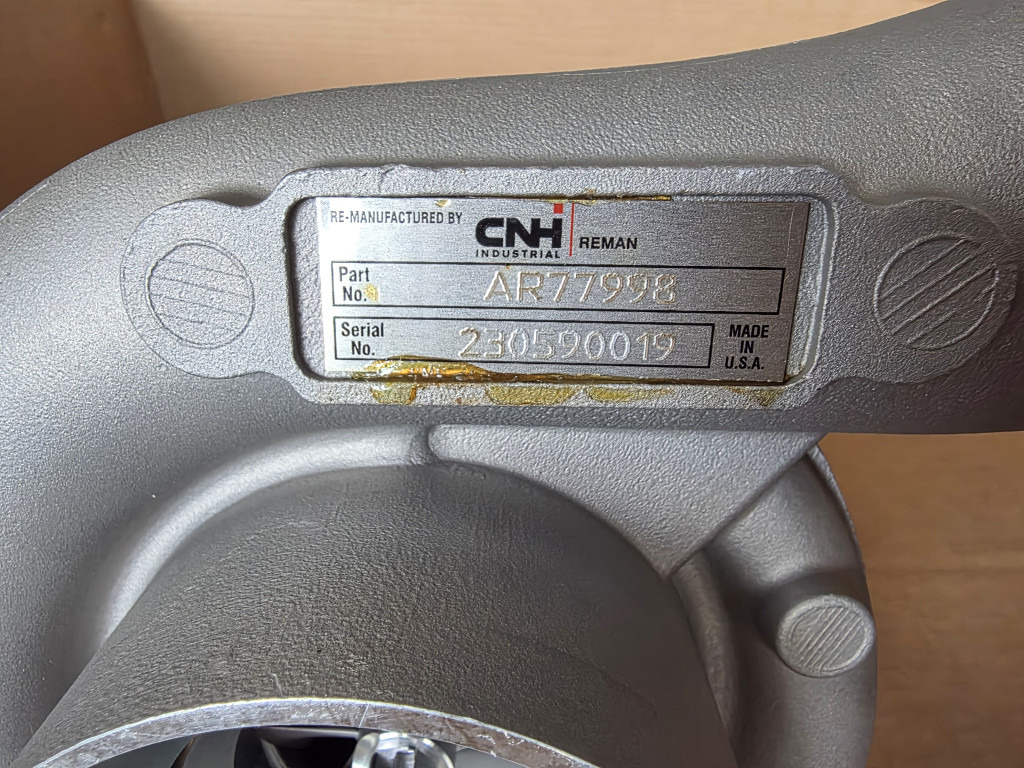 Case AR77998 - Turbo for Construction machinery: picture 3 Case AR77998 - Turbo for Construction machinery: picture 3