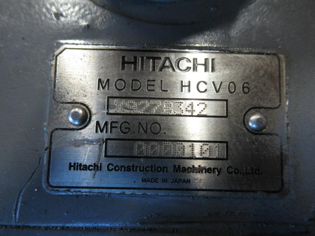 Hitachi X9278342 - HCV06 - Hydraulic valve for Construction machinery: picture 1 Hitachi X9278342 - HCV06 - Hydraulic valve for Construction machinery: picture 1