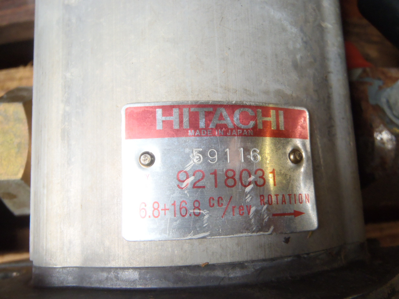 Zexel 9218031 - Steering pump for Construction machinery: picture 5 Zexel 9218031 - Steering pump for Construction machinery: picture 5