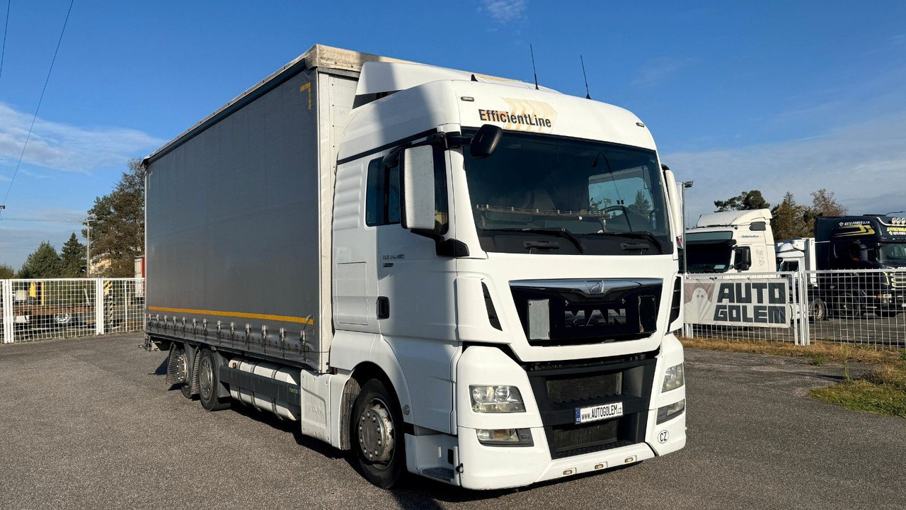 MAN TGX 24.480 - Curtainsider truck: picture 2 MAN TGX 24.480 - Curtainsider truck: picture 2