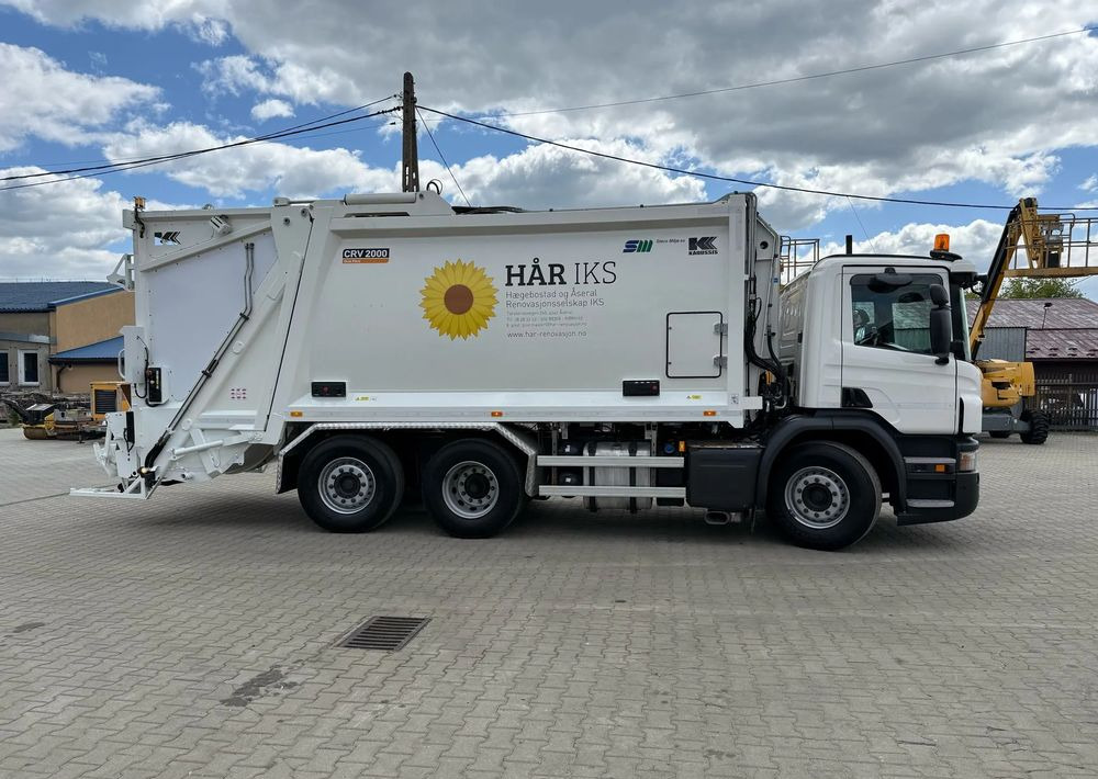 Scania P410 dwukomorowa segregacja - Garbage truck: picture 2 Scania P410 dwukomorowa segregacja - Garbage truck: picture 2