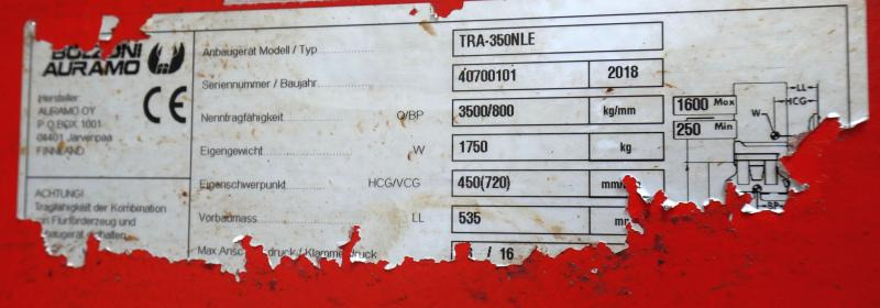 AURAMO TRA-350NLE - Clamp: picture 5 AURAMO TRA-350NLE - Clamp: picture 5