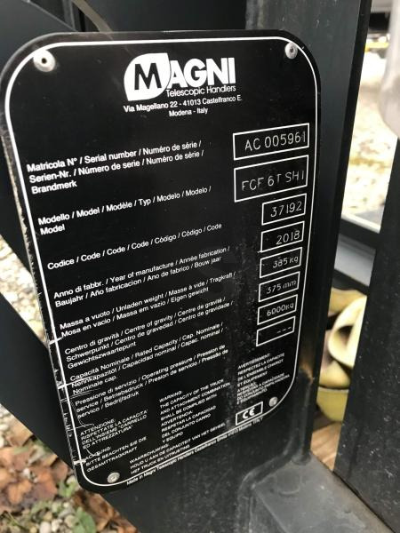 Magni FCF 6T SHI - Forks for Forklift: picture 3 Magni FCF 6T SHI - Forks for Forklift: picture 3