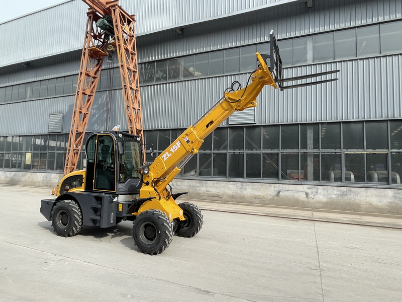 New Telescopic wheel loader Qingdao Promising CE Telescopic Loader ZL15: picture 13