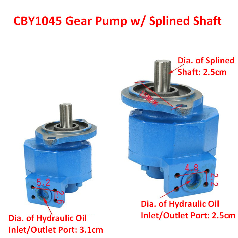 New Hydraulic pump for Wheel loader Qingdao Promising Hydraulic Gear Pumps for China Loader: picture 6