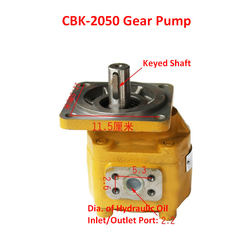 New Hydraulic pump for Wheel loader Qingdao Promising Hydraulic Gear Pumps for China Loader: picture 9
