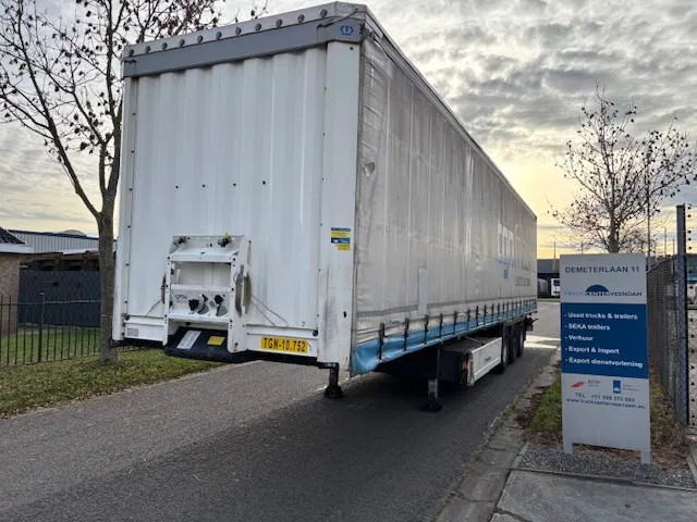Krone SD 3 axle drum brake schuifzeil schuifdak - Curtainsider semi-trailer: picture 1 Krone SD 3 axle drum brake schuifzeil schuifdak - Curtainsider semi-trailer: picture 1