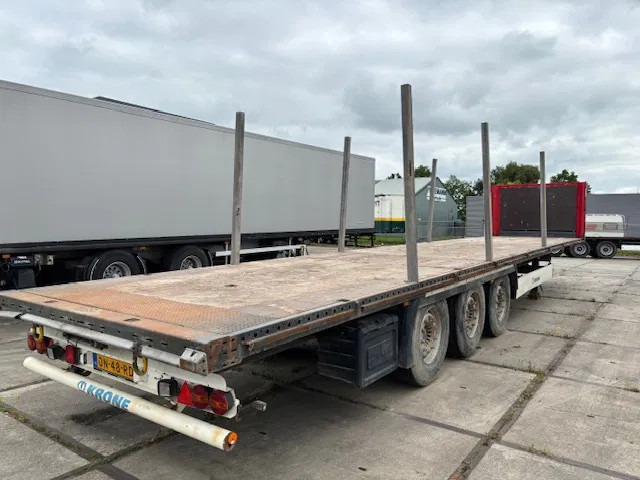 Krone SD Flatbed met rongen 41 ton standard chassis - Dropside/ Flatbed semi-trailer: picture 5 Krone SD Flatbed met rongen 41 ton standard chassis - Dropside/ Flatbed semi-trailer: picture 5
