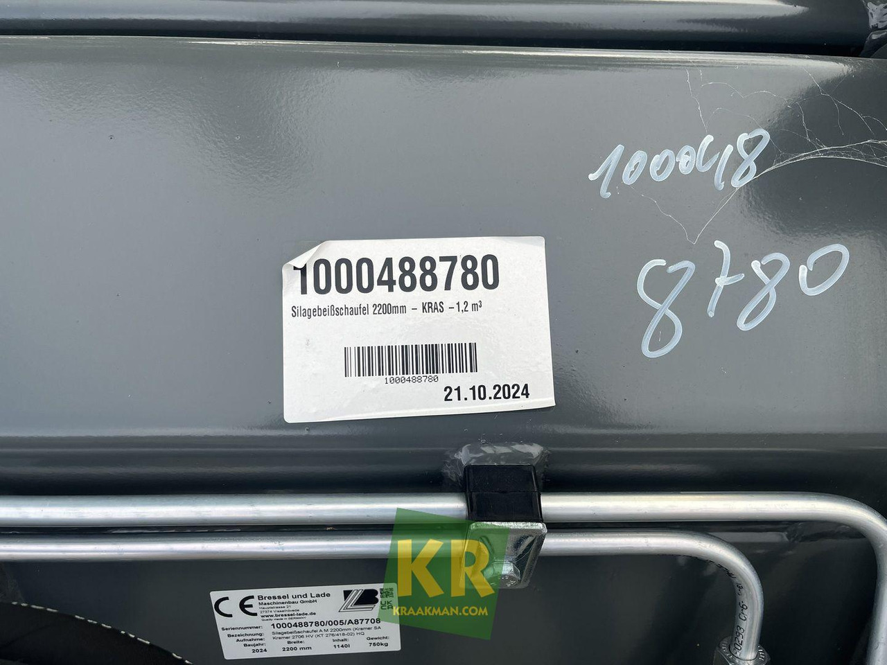 Kramer Voorzetstukken  - Loader bucket: picture 5 Kramer Voorzetstukken  - Loader bucket: picture 5