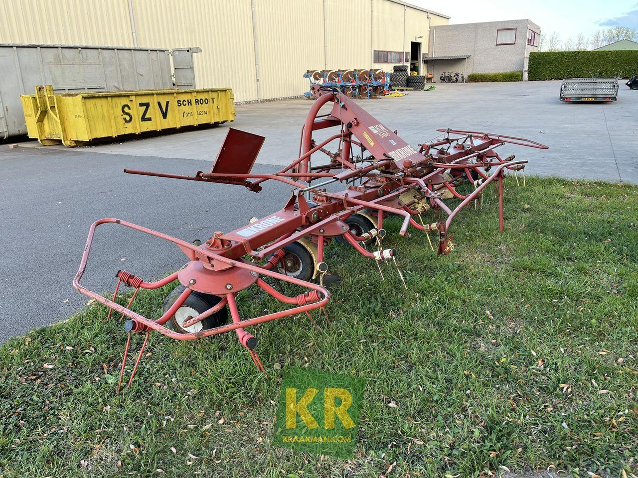 Krone KW 6.40/6 schudder - Tedder/ Rake: picture 1 Krone KW 6.40/6 schudder - Tedder/ Rake: picture 1
