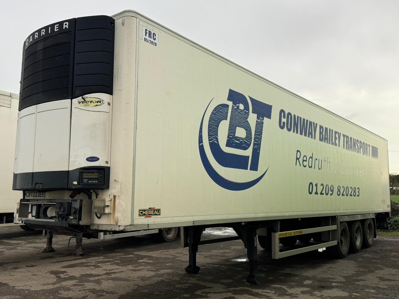 Chereau 2009 Vector 1850 – CBT223ER - Refrigerator semi-trailer: picture 3 Chereau 2009 Vector 1850 – CBT223ER - Refrigerator semi-trailer: picture 3