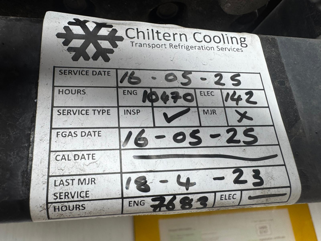 Gray and Adams 2015 Vector 1350 – MJG038 - Refrigerator semi-trailer: picture 3 Gray and Adams 2015 Vector 1350 – MJG038 - Refrigerator semi-trailer: picture 3