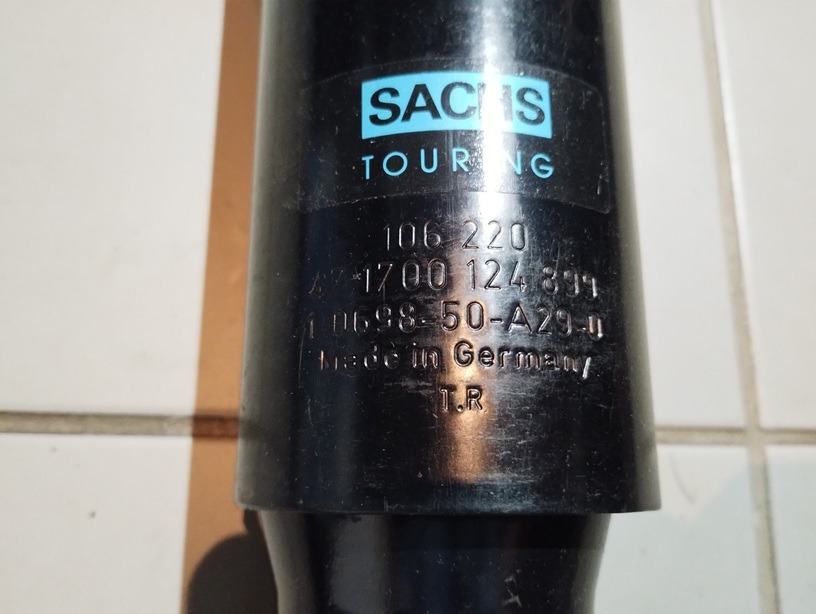 AMORTYZATOR TYLNI MERCEDES 106220 SACHS 6453260000 SK MK 1628 1633 1635 1644 1729 1831 1748 1850 - Shock absorber: picture 2 AMORTYZATOR TYLNI MERCEDES 106220 SACHS 6453260000 SK MK 1628 1633 1635 1644 1729 1831 1748 1850 - Shock absorber: picture 2