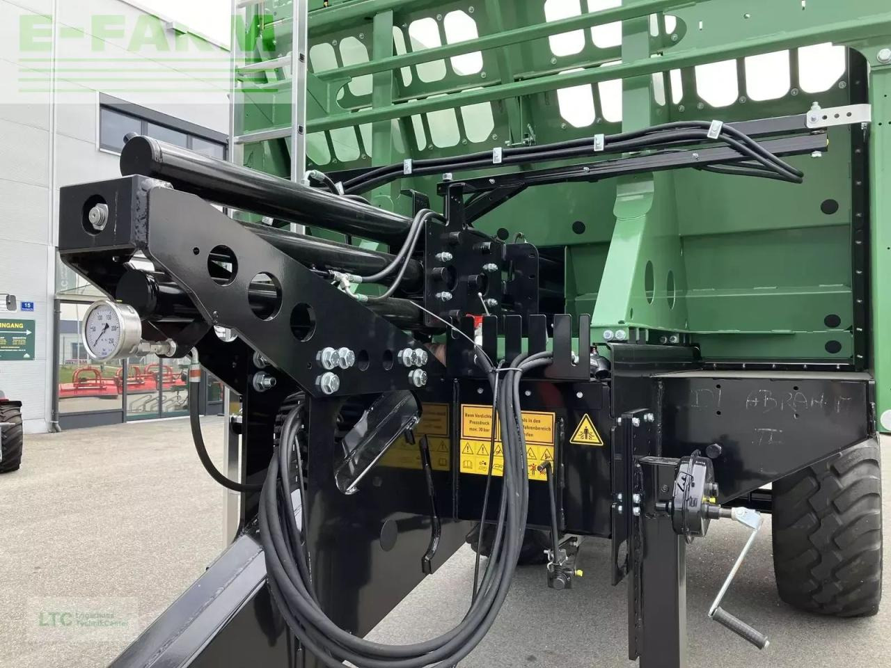 Farm tipping trailer/ Dumper Brantner ta 16055 power push eco plus: picture 12