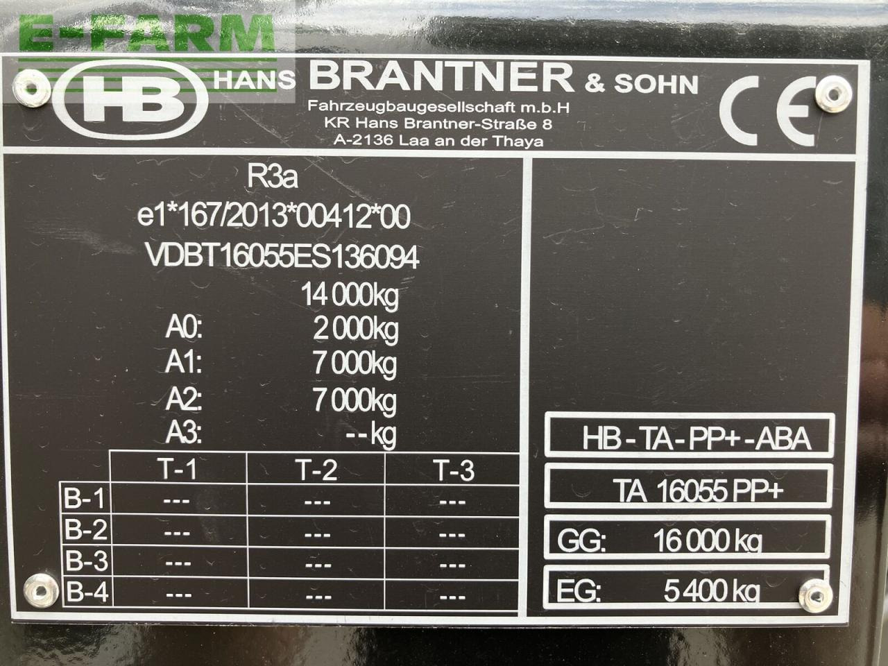 Farm tipping trailer/ Dumper Brantner ta 16055 power push eco plus: picture 19