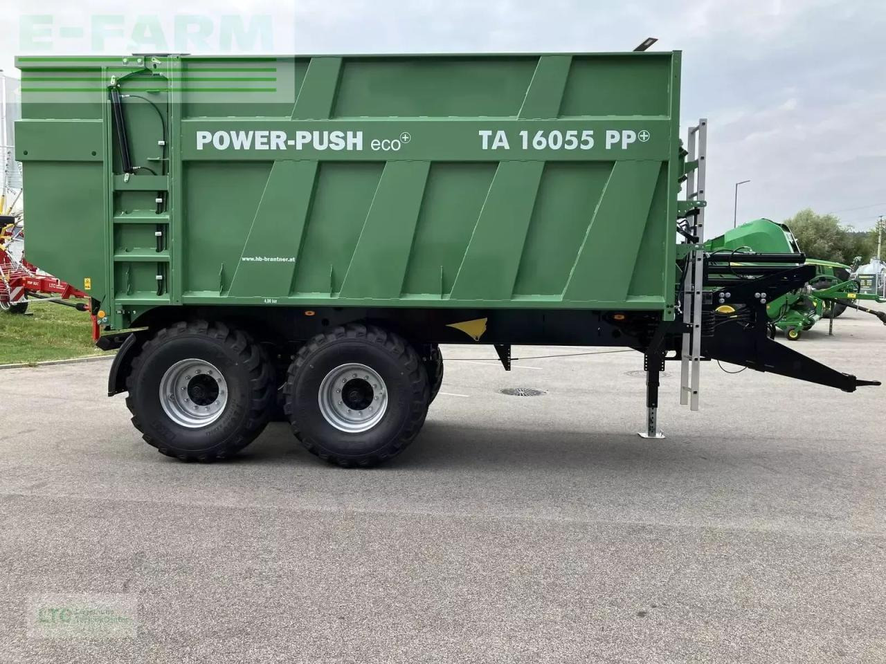 Farm tipping trailer/ Dumper Brantner ta 16055 power push eco plus: picture 6