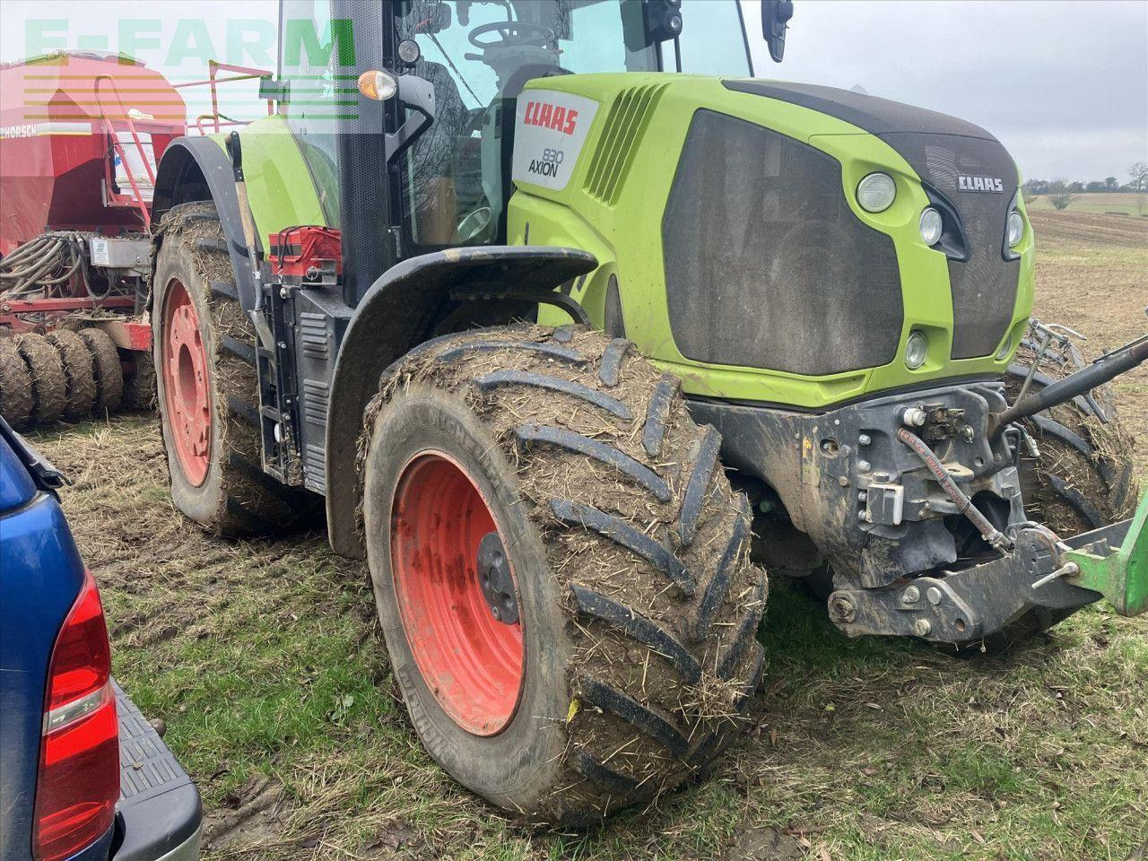 CLAAS AXION 830 - Farm tractor: picture 3 CLAAS AXION 830 - Farm tractor: picture 3