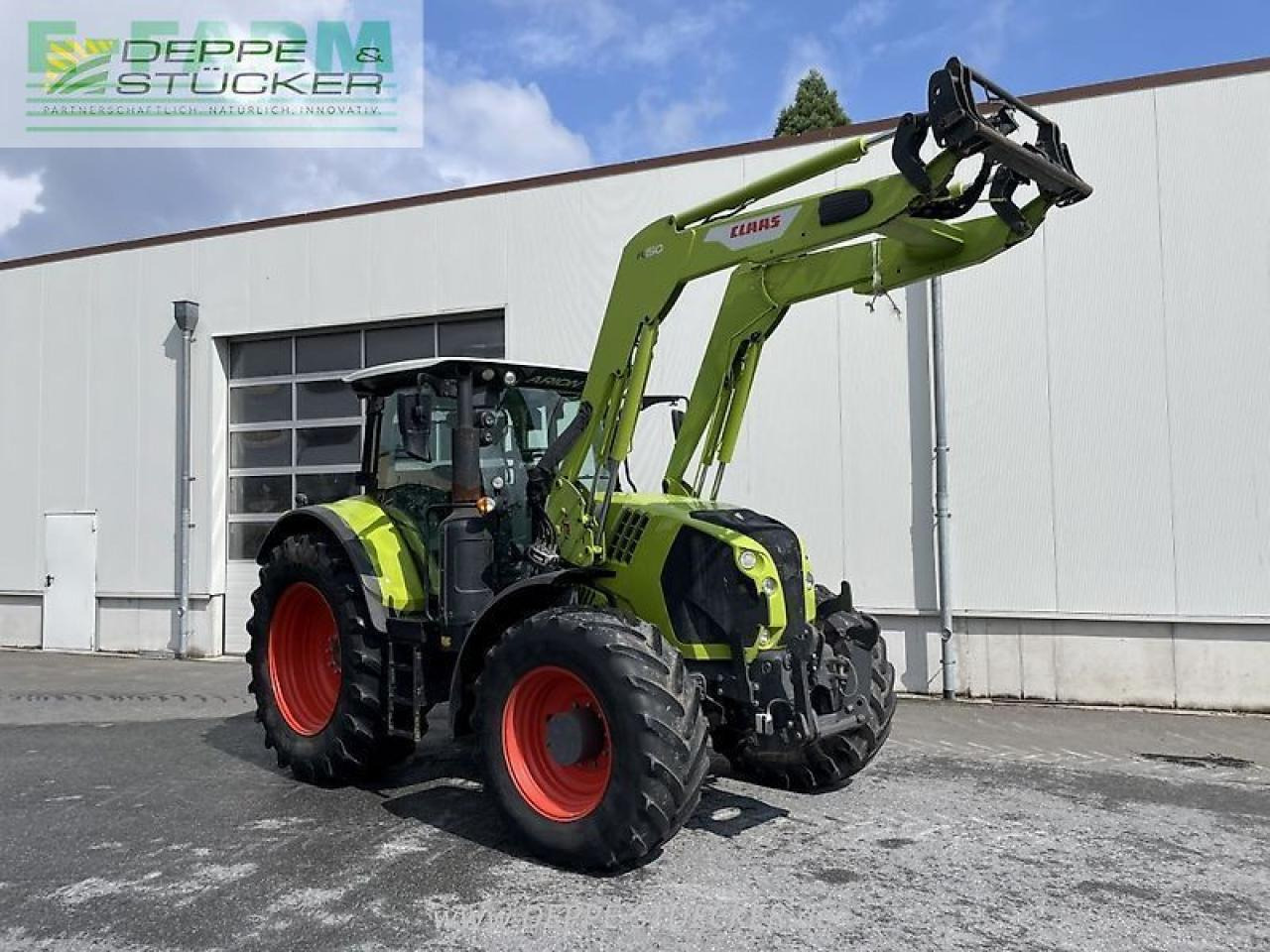 Farm tractor CLAAS arion 650 hexashift: picture 8