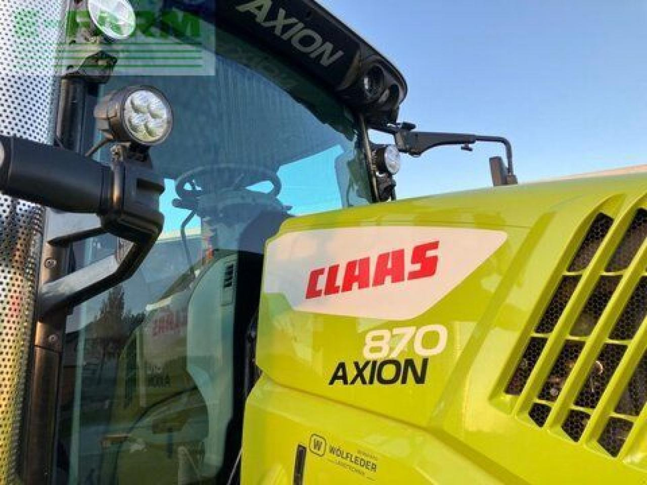 Farm tractor CLAAS axion 870 cmatic cebis CMATIC CEBIS: picture 11 Farm tractor CLAAS axion 870 cmatic cebis CMATIC CEBIS: picture 11