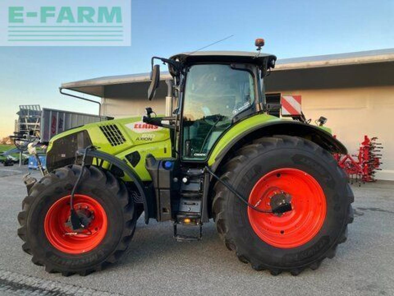 Farm tractor CLAAS axion 870 cmatic cebis CMATIC CEBIS: picture 7 Farm tractor CLAAS axion 870 cmatic cebis CMATIC CEBIS: picture 7