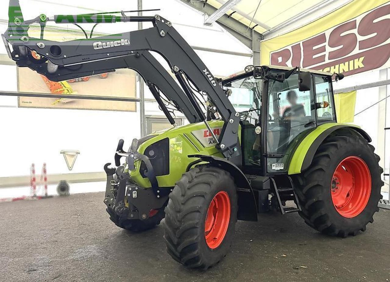 CLAAS axos 310 cl a22 quicke a46 sauter fhz CL - Farm tractor: picture 1 CLAAS axos 310 cl a22 quicke a46 sauter fhz CL - Farm tractor: picture 1