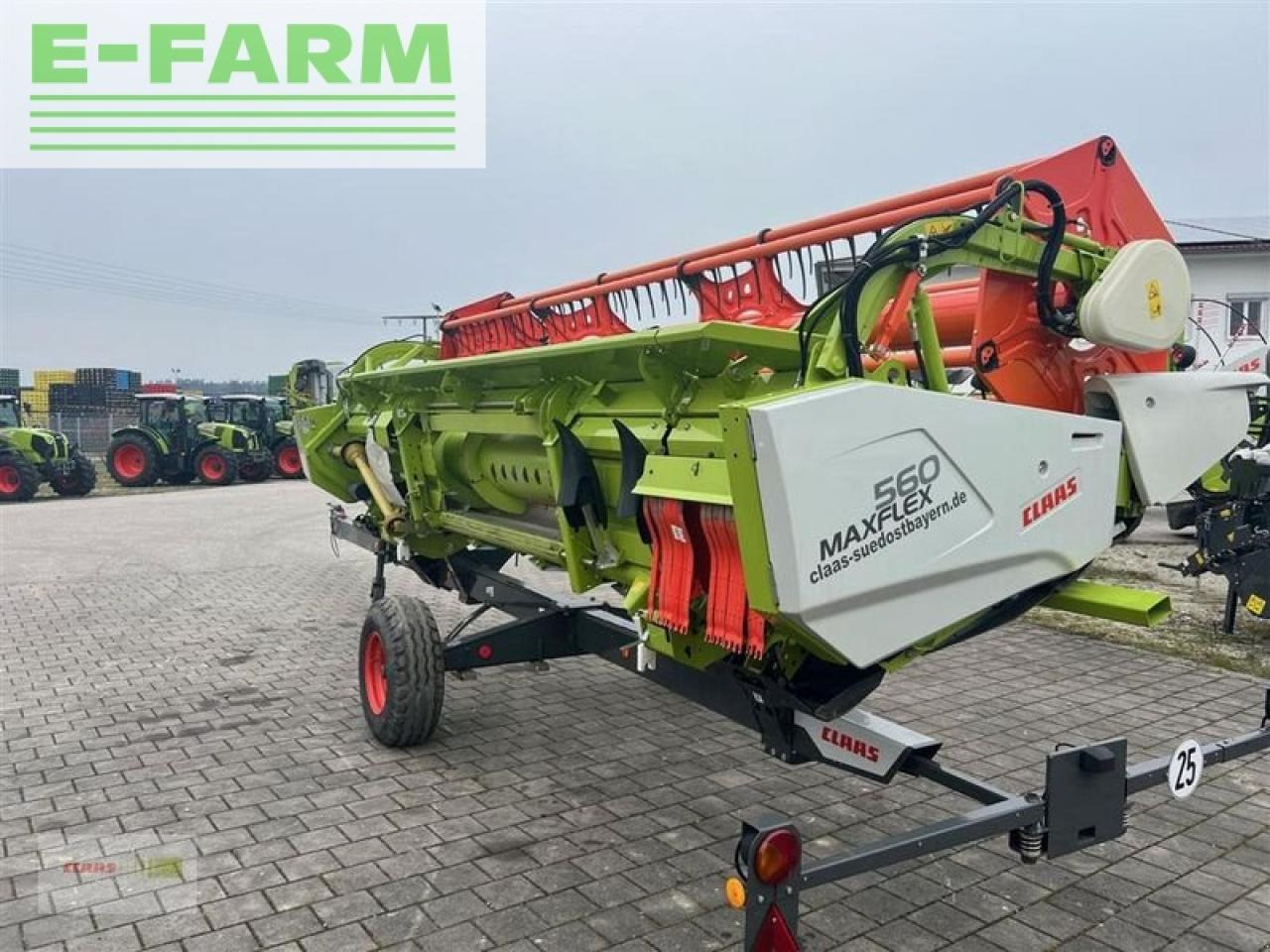 CLAAS maxflex 560 + tw - Farm tractor: picture 4 CLAAS maxflex 560 + tw - Farm tractor: picture 4