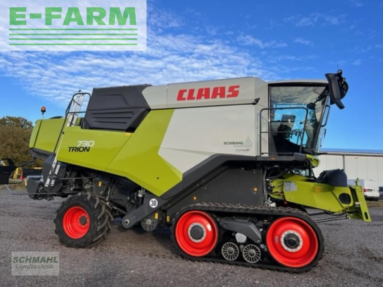 Combine harvester CLAAS trion 730tt: picture 11