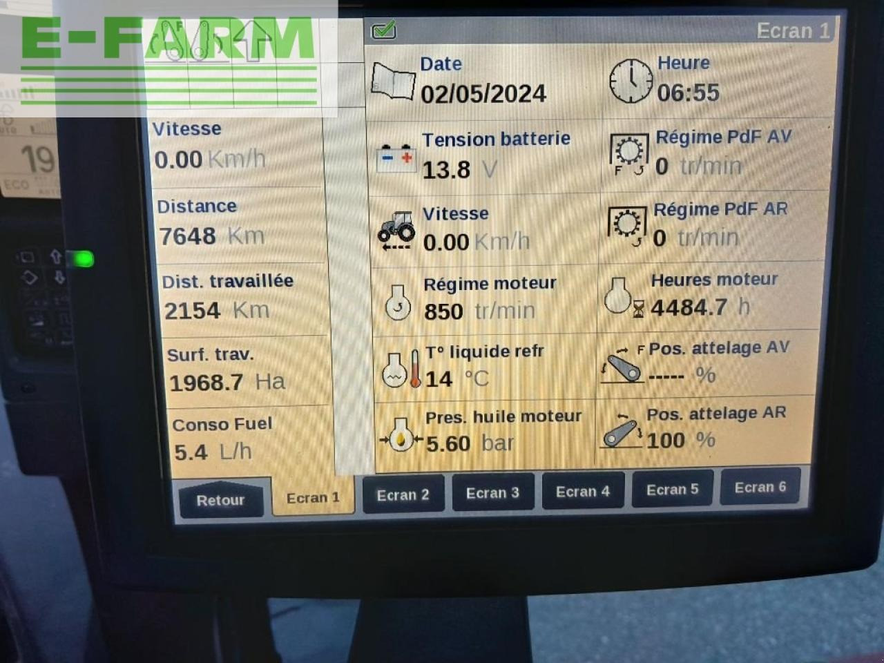 Farm tractor Case-IH puma 165 cvx CVX: picture 7
