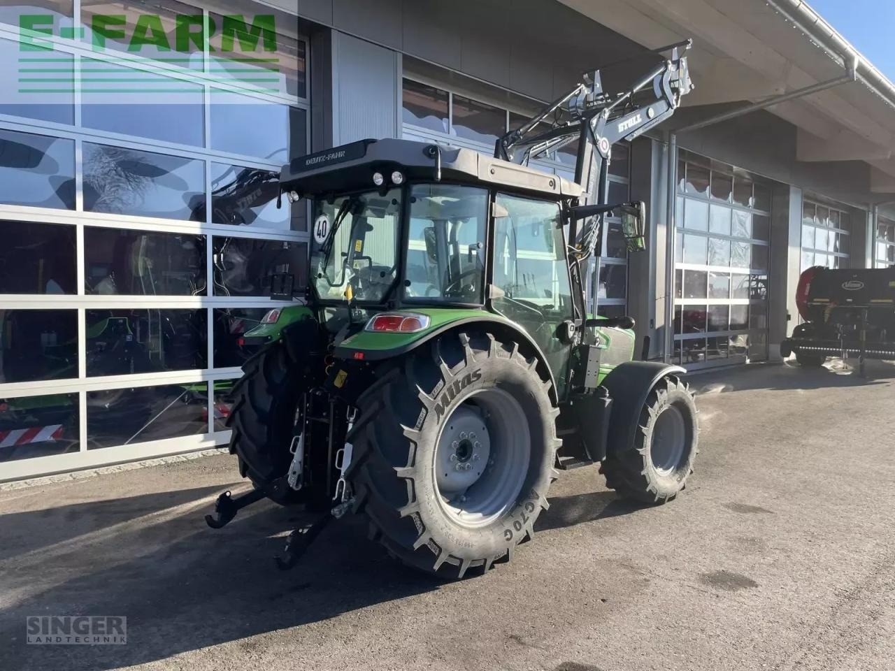 Deutz-Fahr 5080 d keyline + stoll frontlader Keyline - Farm tractor: picture 4 Deutz-Fahr 5080 d keyline + stoll frontlader Keyline - Farm tractor: picture 4