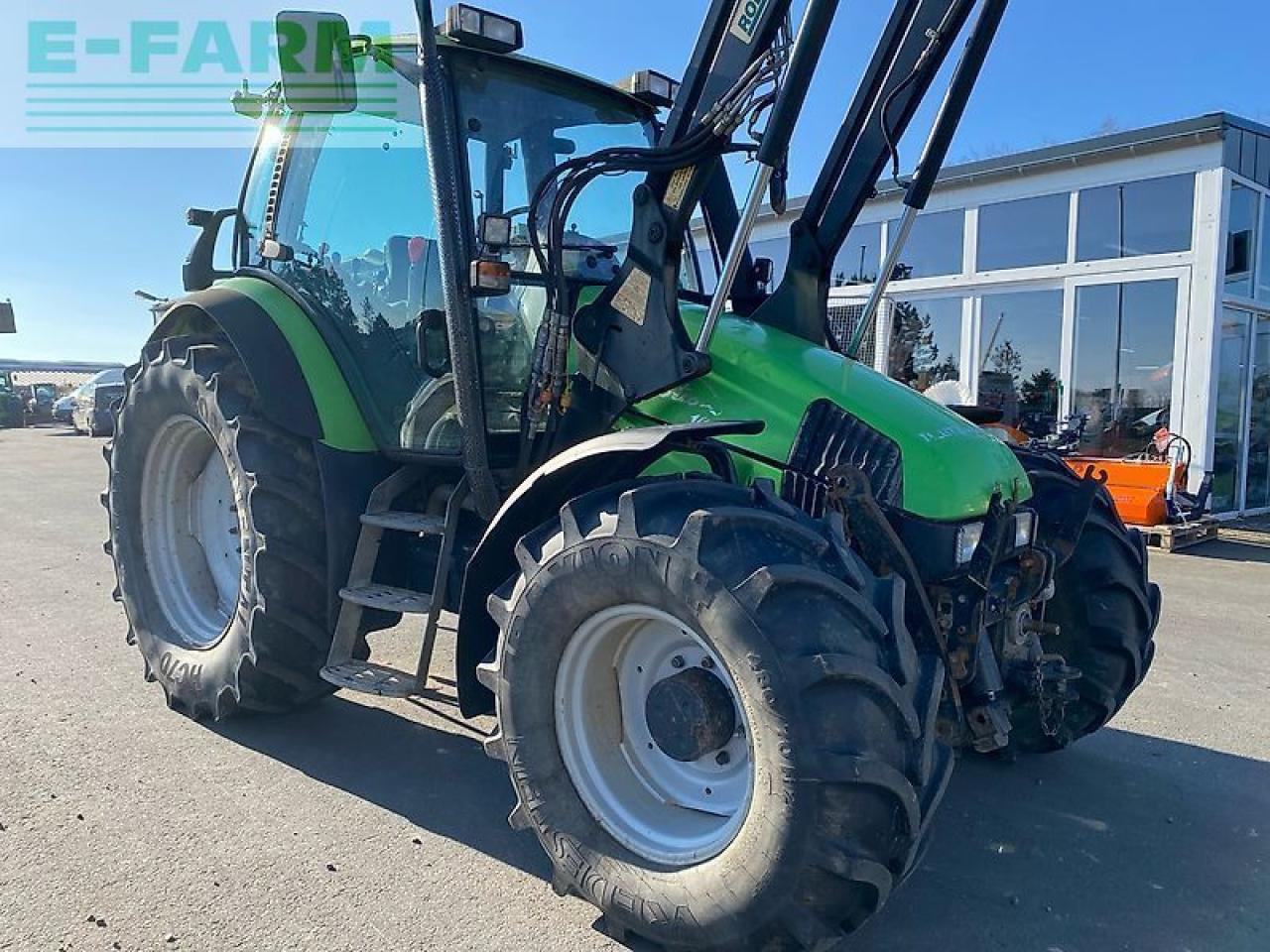 Deutz-Fahr agrotron 106 mit frontlader - Farm tractor: picture 1 Deutz-Fahr agrotron 106 mit frontlader - Farm tractor: picture 1