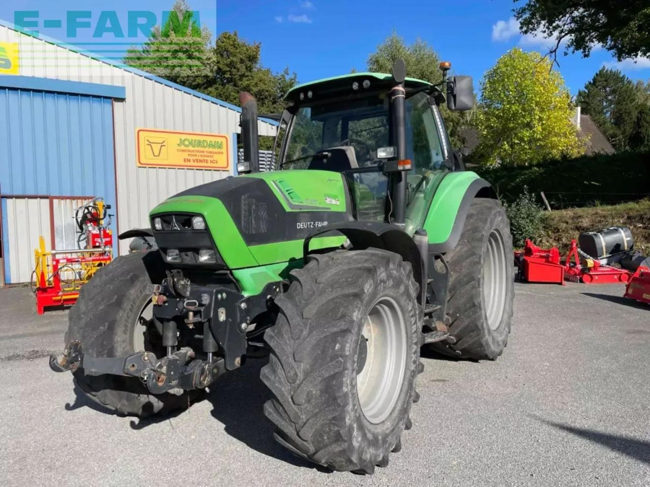 Deutz-Fahr tracteur agricole 6190p agrotron deutz-fahr - Farm tractor: picture 1 Deutz-Fahr tracteur agricole 6190p agrotron deutz-fahr - Farm tractor: picture 1