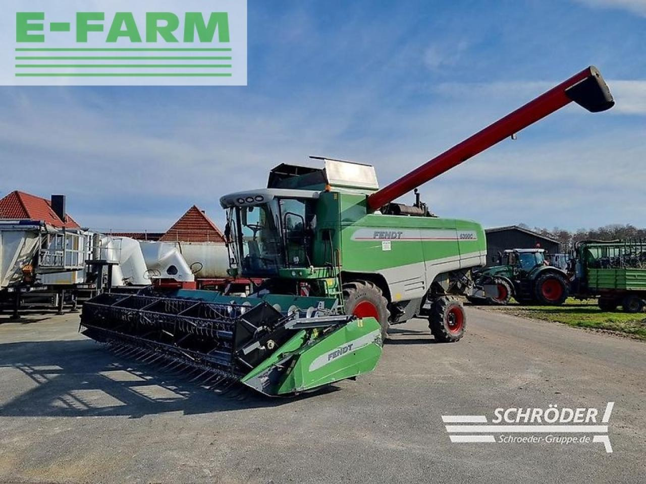 Fendt 6300 c - Combine harvester: picture 1 Fendt 6300 c - Combine harvester: picture 1