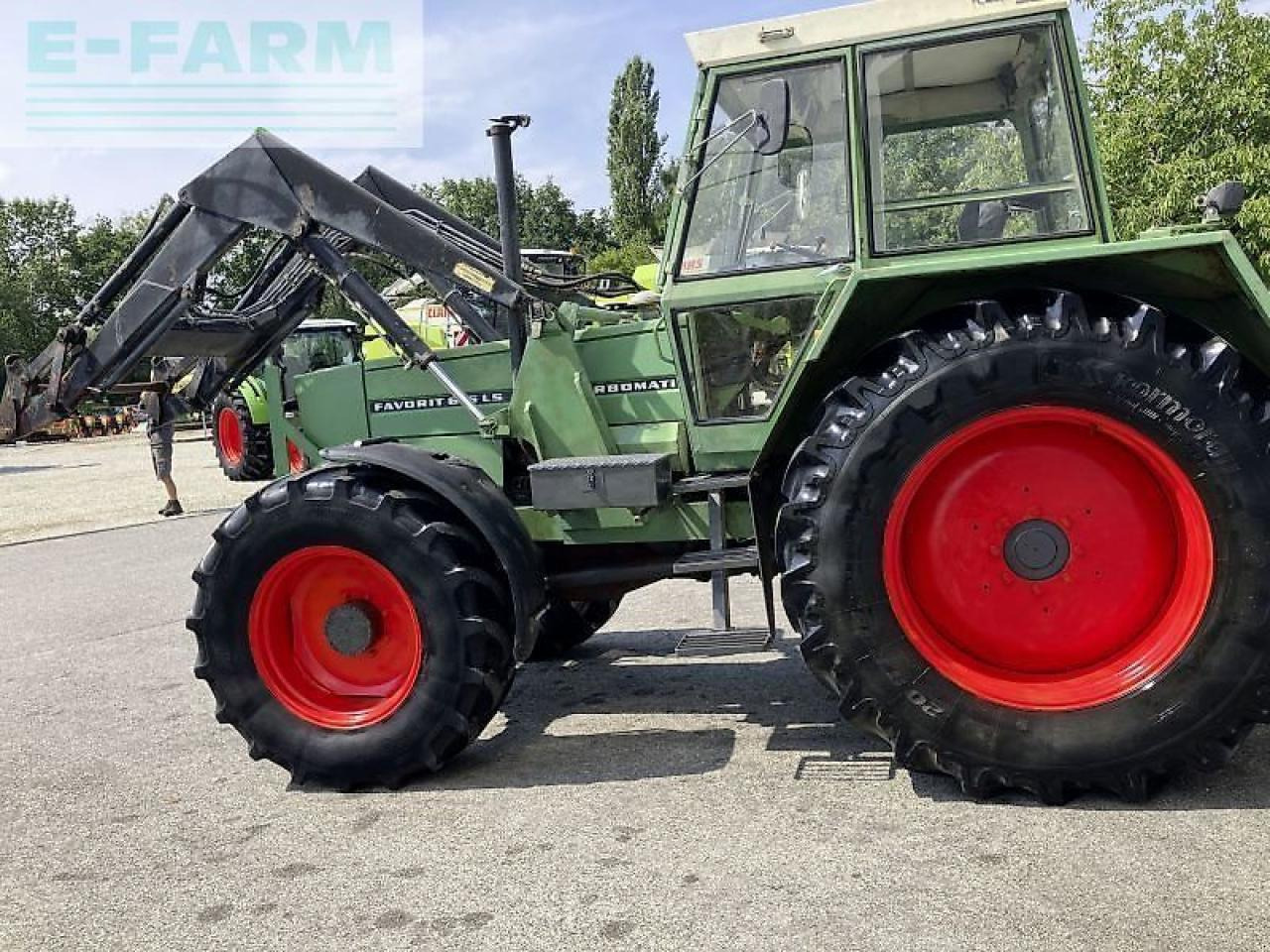 Farm tractor Fendt favorit 615 ls: picture 9
