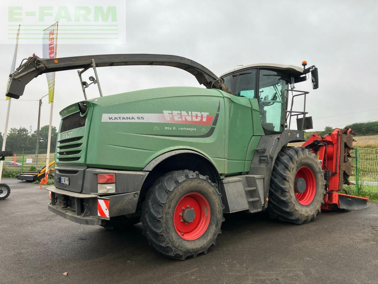 Fendt fendt katana 65+ kemper 375 - Forage harvester: picture 2 Fendt fendt katana 65+ kemper 375 - Forage harvester: picture 2