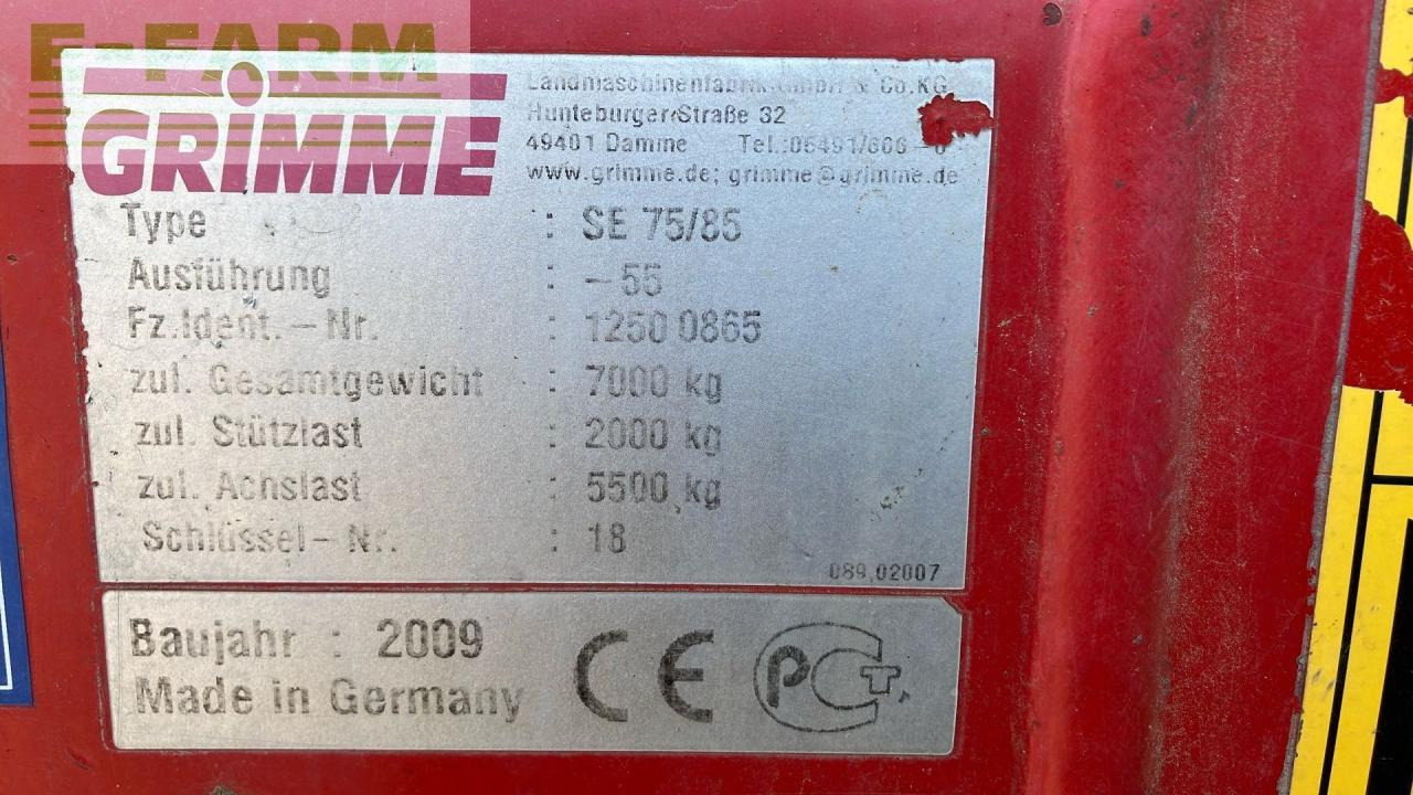 Potato harvester Grimme SE 85-55: picture 13 Potato harvester Grimme SE 85-55: picture 13