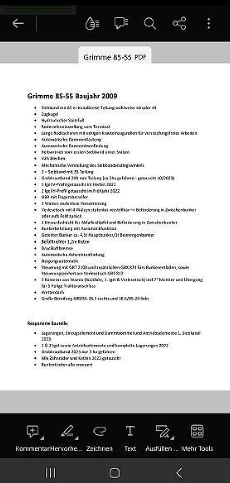 Grimme se 85-55 - Potato harvester: picture 3 Grimme se 85-55 - Potato harvester: picture 3